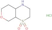 Octahydropyrano[3,4-b][1,4]thiazine 4,4-dioxide hydrochloride