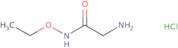 2-Amino-N-ethoxyacetamide hydrochloride