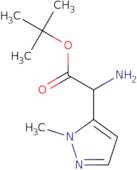 tert-Butyl 2-amino-2-(1-methyl-1H-pyrazol-5-yl)acetate