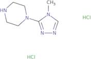 1-(4-Methyl-4H-1,2,4-triazol-3-yl)piperazine dihydrochloride