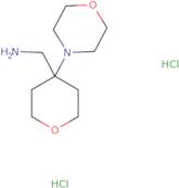 [4-(Morpholin-4-yl)oxan-4-yl]methanamine dihydrochloride