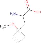 2-Amino-3-(1-methoxycyclobutyl)propanoic acid