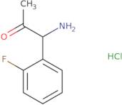 1-Amino-1-(2-fluorophenyl)propan-2-one hydrochloride