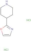 4-(1,3-Oxazol-2-yl)piperidine dihydrochloride