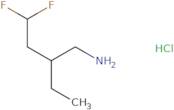 3-(Aminomethyl)-1,1-difluoropentane hydrochloride