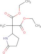 1,3-Diethyl 2-methyl-2-(5-oxopyrrolidin-2-yl)propanedioate