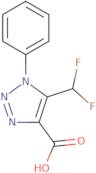 5-(Difluoromethyl)-1-phenyl-1H-1,2,3-triazole-4-carboxylic acid