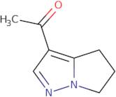 1-{4H,5H,6H-Pyrrolo[1,2-b]pyrazol-3-yl}ethan-1-one