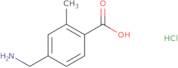 4-(Aminomethyl)-2-methylbenzoic acid hydrochloride