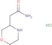 2-(Morpholin-3-yl)acetamide hydrochloride