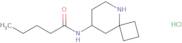 N-{5-Azaspiro[3.5]nonan-8-yl}pentanamide hydrochloride
