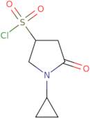 1-Cyclopropyl-5-oxopyrrolidine-3-sulfonyl chloride