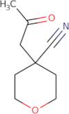 4-(2-Oxopropyl)oxane-4-carbonitrile