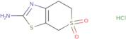 6,​7-​dihydro-4H-​thiopyrano[4,​3-​d]​thiazol-​2-​amine 5,​5-​dioxide hydrochloride