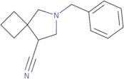 6-Benzyl-6-azaspiro[3.4]octane-8-carbonitrile