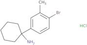 1-(4-Bromo-3-methylphenyl)cyclohexan-1-amine hydrochloride