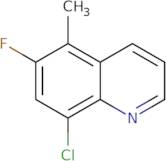 8-Chloro-6-fluoro-5-methylquinoline