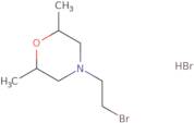 4-(2-Bromoethyl)-2,6-dimethylmorpholine hydrobromide