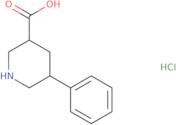 5-Phenylpiperidine-3-carboxylic acid hydrochloride