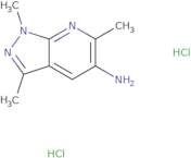 1,3,6-Trimethyl-1H-pyrazolo[3,4-b]pyridin-5-amine dihydrochloride