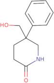 5-(Hydroxymethyl)-5-phenylpiperidin-2-one