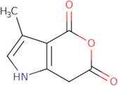 3-Methyl-1H,4H,6H,7H-pyrano[4,3-b]pyrrole-4,6-dione