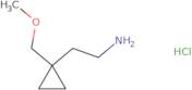 2-[1-(Methoxymethyl)cyclopropyl]ethan-1-amine hydrochloride