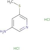 5-(Methylsulfanyl)pyridin-3-amine dihydrochloride