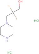 2,2-Difluoro-3-(piperazin-1-yl)propan-1-ol dihydrochloride