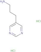 3-(Pyrimidin-5-yl)propan-1-amine dihydrochloride