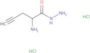 2-Aminopent-4-ynehydrazide dihydrochloride