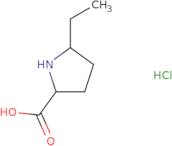 5-Ethylpyrrolidine-2-carboxylic acid hydrochloride