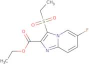 Ethyl 3-(ethanesulfonyl)-6-fluoroimidazo[1,2-a]pyridine-2-carboxylate