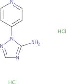 1-(Pyridin-4-yl)-1H-1,2,4-triazol-5-amine dihydrochloride