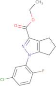 Ethyl 1-(5-chloro-2-fluorophenyl)-1H,4H,5H,6H-cyclopenta[C]pyrazole-3-carboxylate