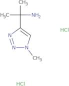 2-(1-Methyl-1H-1,2,3-triazol-4-yl)propan-2-amine dihydrochloride