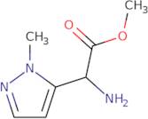 Methyl 2-amino-2-(1-methyl-1H-pyrazol-5-yl)acetate