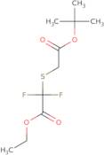 Ethyl 2-{[2-(tert-butoxy)-2-oxoethyl]sulfanyl}-2,2-difluoroacetate