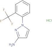 1-[2-(Trifluoromethyl)phenyl]-1H-pyrazol-3-amine hydrochloride