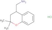 (2,2-Dimethyl-3,4-dihydro-2H-1-benzopyran-4-yl)methanamine hydrochloride