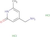 4-(Aminomethyl)-6-methyl-1,2-dihydropyridin-2-one dihydrochloride