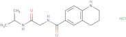 N-(Propan-2-yl)-2-[(1,2,3,4-tetrahydroquinolin-6-yl)formamido]acetamide hydrochloride