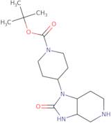 tert-Butyl 4-{2-oxo-octahydro-1H-imidazolidino[4,5-c]pyridin-1-yl}piperidine-1-carboxylate