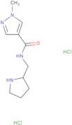 1-Methyl-N-[(pyrrolidin-2-yl)methyl]-1H-pyrazole-4-carboxamide dihydrochloride
