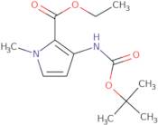 Ethyl 3-{[(tert-butoxy)carbonyl]amino}-1-methyl-1H-pyrrole-2-carboxylate