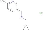 (Cyclopropylmethyl)[(6-methylpyridin-3-yl)methyl]amine hydrochloride