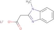 Lithium 2-(1-methyl-1H-1,3-benzodiazol-2-yl)acetate