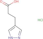 3-(1H-Pyrazol-4-yl)propanoic acid hydrochloride