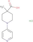 4-Methyl-1-(pyridin-4-yl)piperidine-4-carboxylic acid hydrochloride