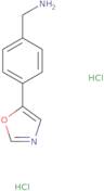 [4-(1,3-Oxazol-5-yl)phenyl]methanamine dihydrochloride